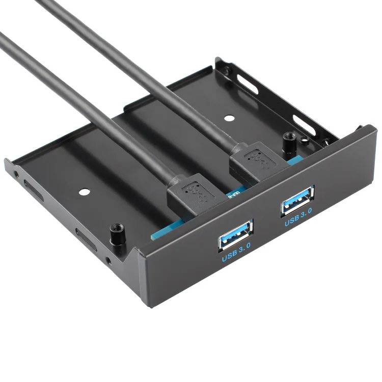 
High speed USB 3.0 3.5' front panel with 2 USB 3.0 Type A interface 