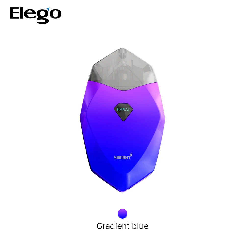 
Heating 100% No leaking Newest sml order Smoant Karat Pod Vape Kit 370mAh 