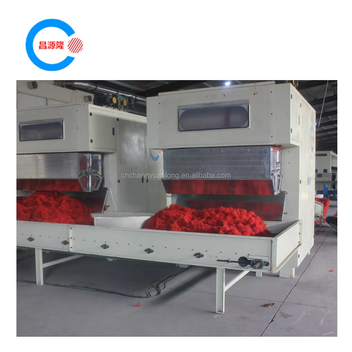 High quality nonwoven electronic weighing bale opener machine for Geotextile /Carpet / Sintepon Thermo Bonding  Production Line