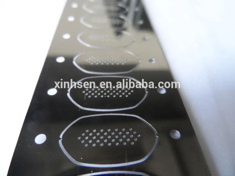 Custom Photo chemical etching Metal speaker cover mesh for mobile phone