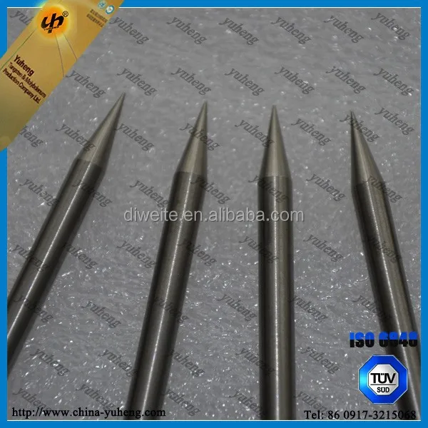 WL20 sharpened tungsten needle 2.4X75MM