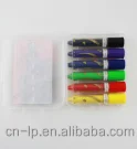 Crayons 24 Colors Set water-soluble rotating oil painting stick child paint in plastic Case
