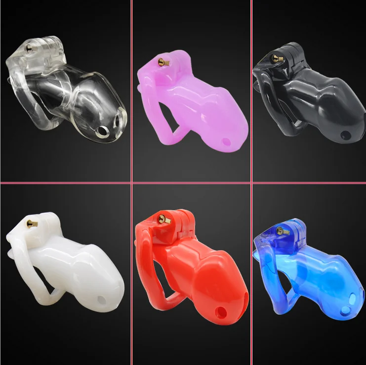 
Natural resin cb6000 penis lock male chastity cage device for men 