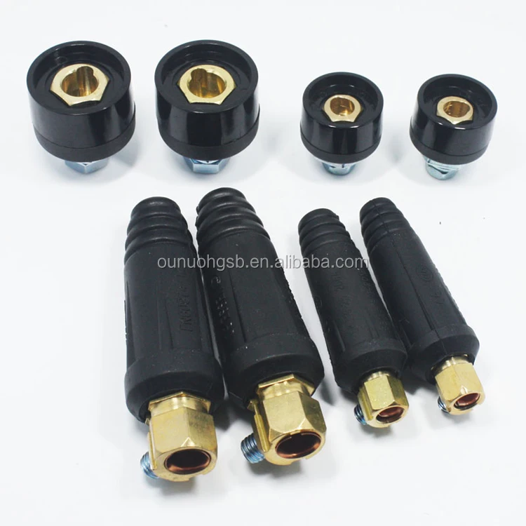 Domestic 50-70 welding cable connector plug socket