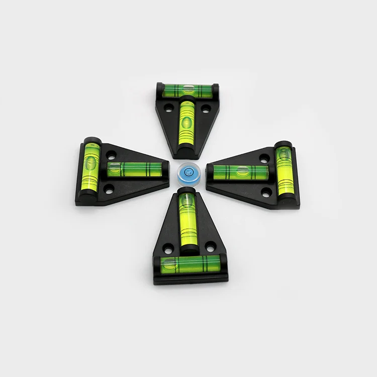 T type Circular and Tubular Bubble Level Vials Bubble Acrylic spirit Level