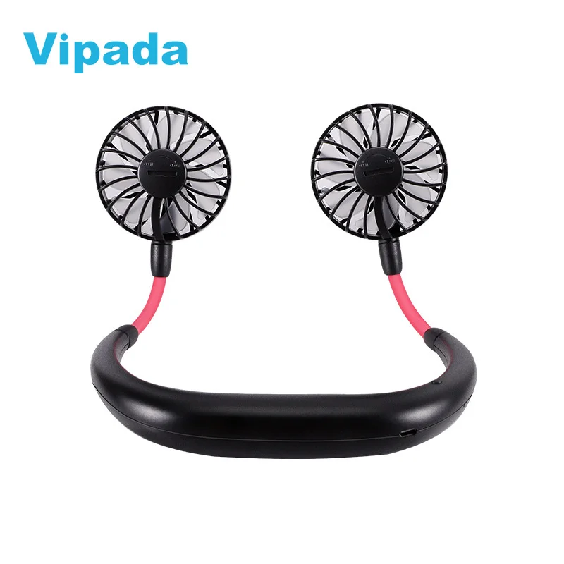 2021 портативный шейный вентилятор, мини-кулер, перезаряжаемый, Ручной кулер, шейный вентилятор с USB-зарядкой, подвесной шейный вентилятор