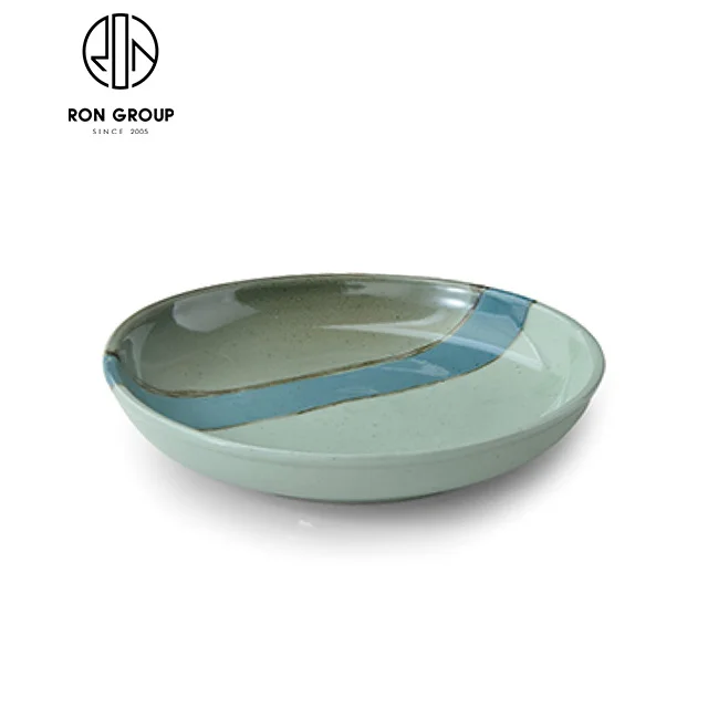 
Hot Sale Japanese Restaurant Tableware Ceramic Spoon 