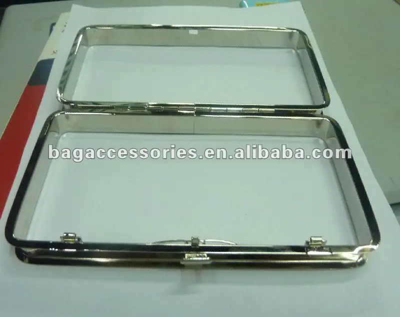 metal bag parts material tote bag accessories box clutch frame for women handbag