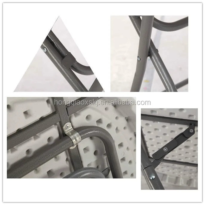 folding white small high bar tables,HDPE round commercial bistro tables wholesale water resistant