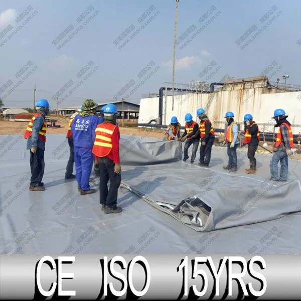 Portable PVC biogas storage dome methane gas