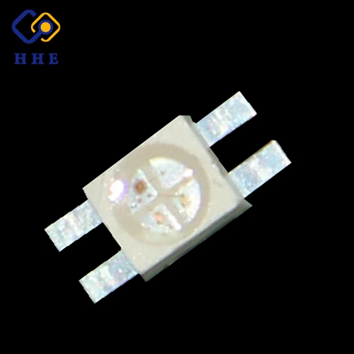 Factory high brightness both sides soldering 4 pin 6028 RGB SMD for keyboard