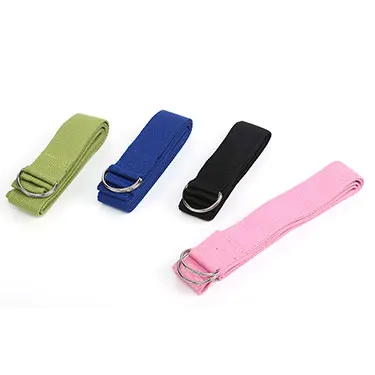 Best Selling Durable Using Body Fitness Exercise Soft Sturdy Stretch Cotton Strap Yoga