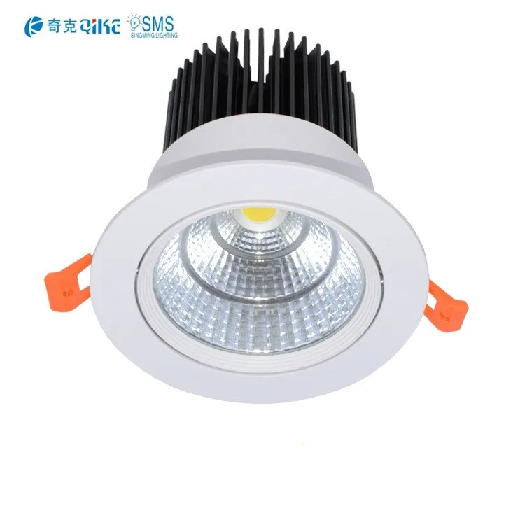 6500k adjustable led smart recessed downlight 5W 10W 15W 20W 30W COB embedded led downlight