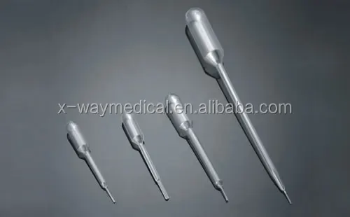 China Medical 15ul 20ul 25ul drop Lab Disposable transfer pipettes high