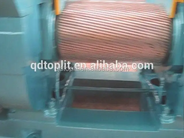 
Rubber cracker mill / tire crusher machine rubber powder XKP-560/XKP-450 