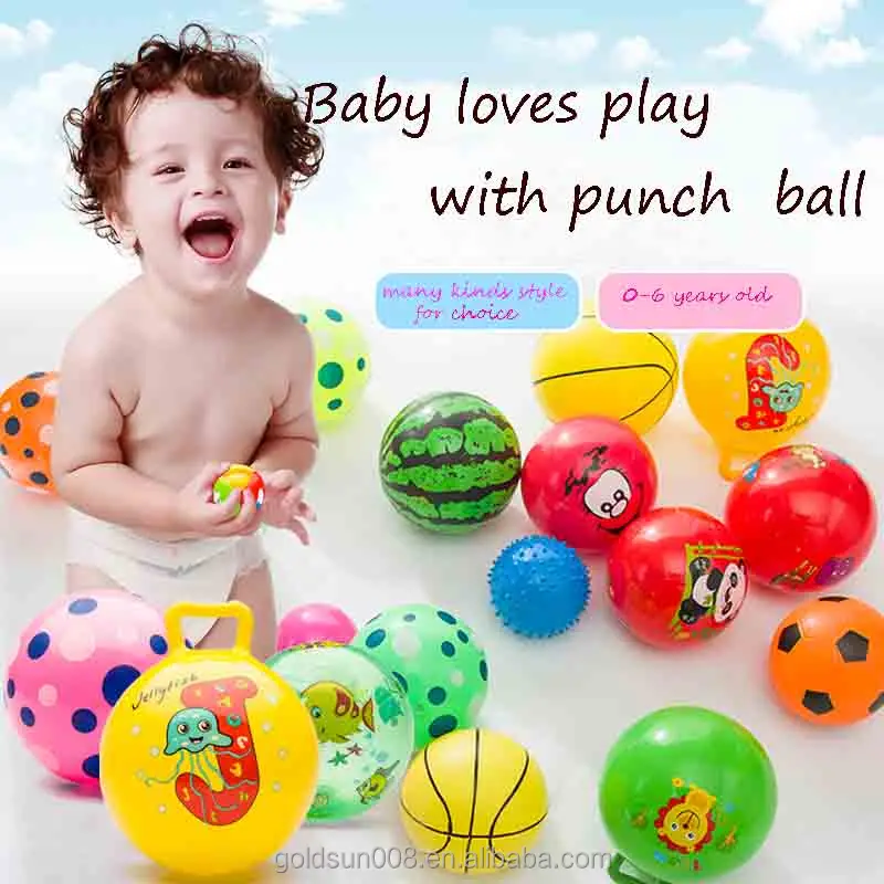 Junior Inflated Jumping Ball Hop Ball Kangaroo Bouncer for Kids