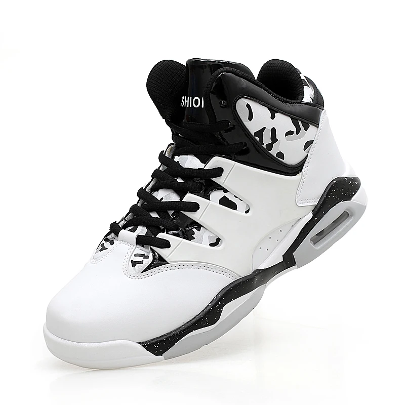 Top Grade OEM Microfiber Basketball Shoes Fashionable Sport Basket Ball Sneakers for Boys and Girls for All Seasons