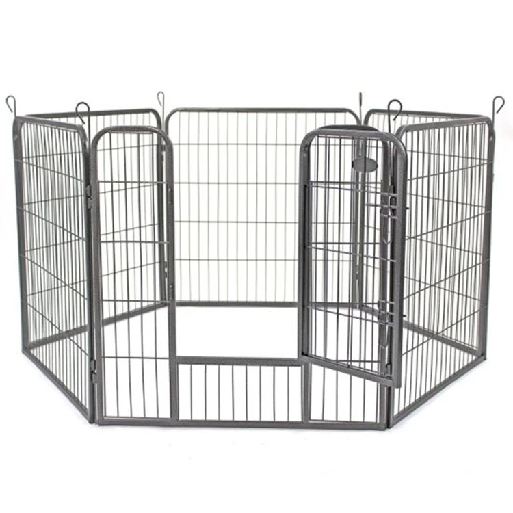 
5 Sizes Galvanized Iron 6-panels Heavy Duty Playpen Dog Play Pen 170105 