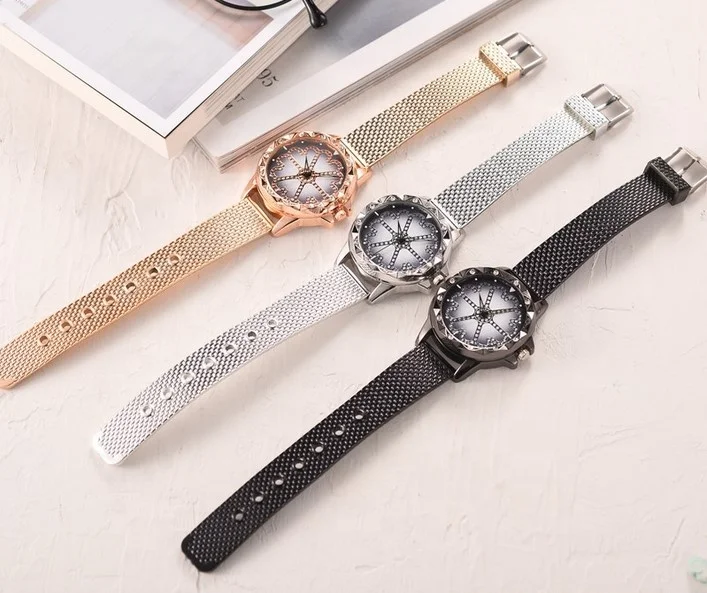 Fashion Bling Diamond Lady Womans Wrist Watch Womens Watches Top Brand Luxury