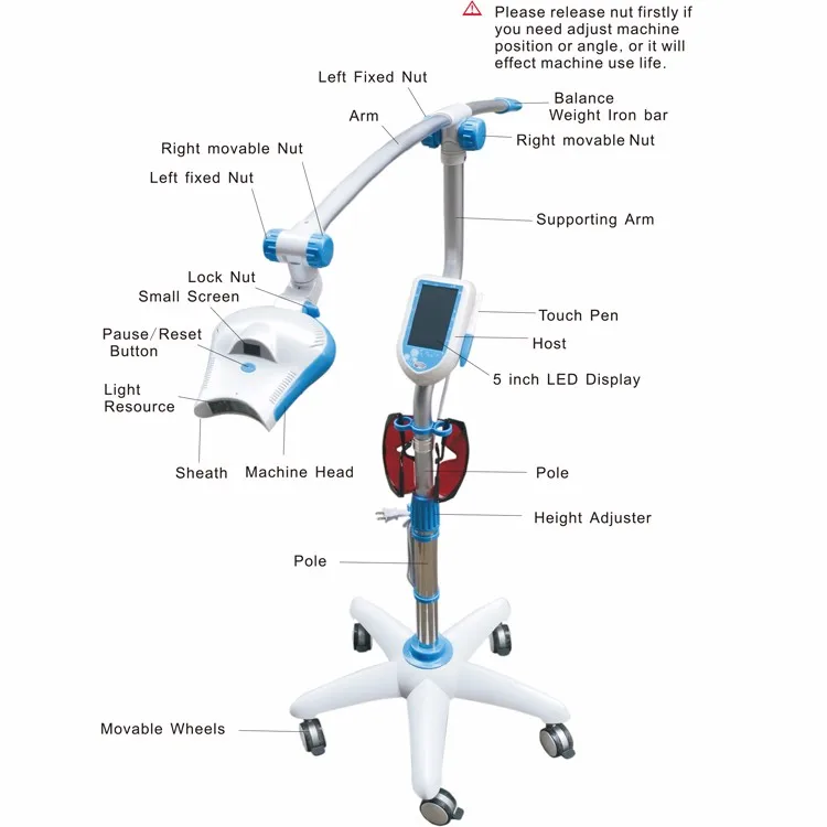 Zoom Laser Teeth Whitening Machine For Salon