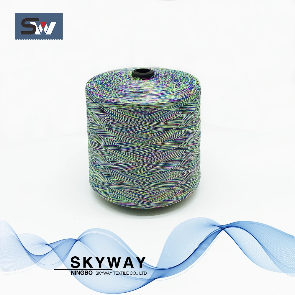 Yoga sports bras polyester spaced dyed yarn 150D 300D