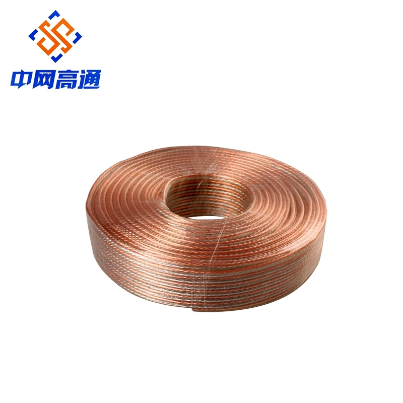 Акустический кабель для динамика 2*1 5 квадратный миллиметр 100% Луженая Медь 100 м/рулон Провода Кабели в сборе электрические