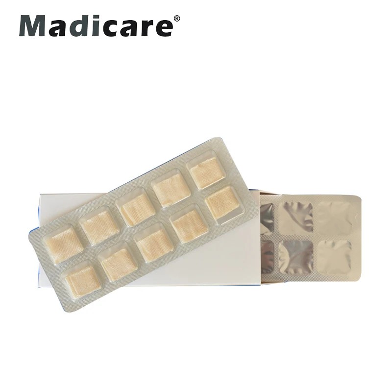 Медицинская хирургическая Военная Стерильная растворимая Гемостатическая марля для ран