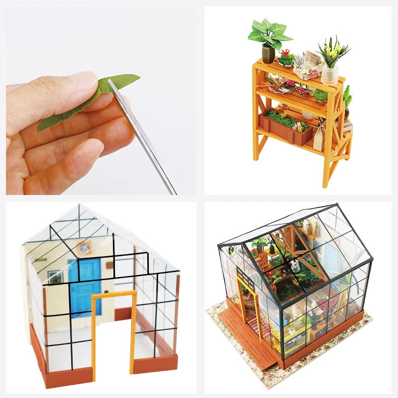 Миниатюрный Кукольный дом «сделай сам» Robotime DG104