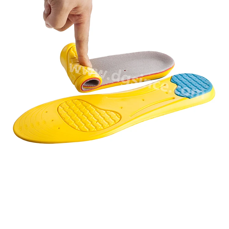 Comfort Anti-Fatigue Shoe Inserts Memory Foam Shock Absorption Ergonomically Designed Reduce Pain and Improve Balance Insoles