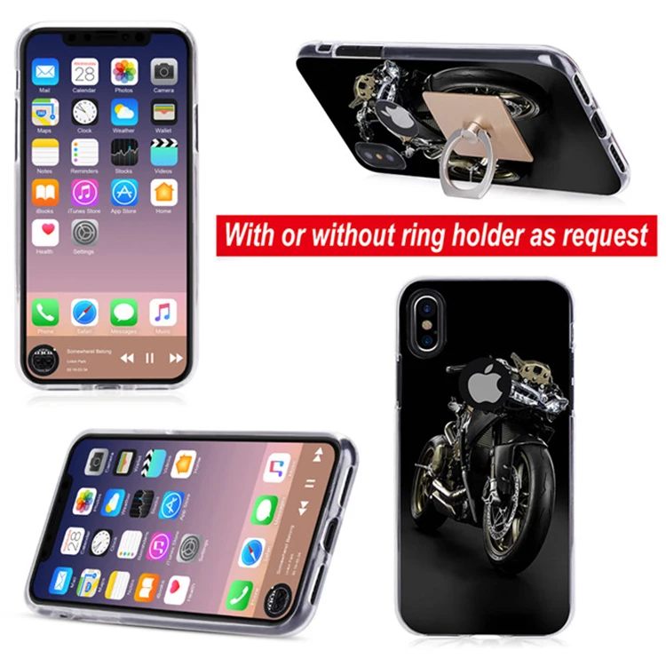 Top selling products in alibaba mobile phone case for iphone X with Cool car picture printing