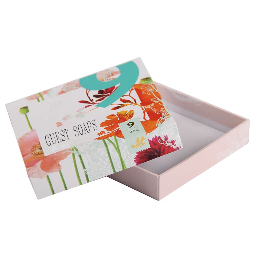 
Custom handmade luxury cardboard soap packaging gift box for soap packing 