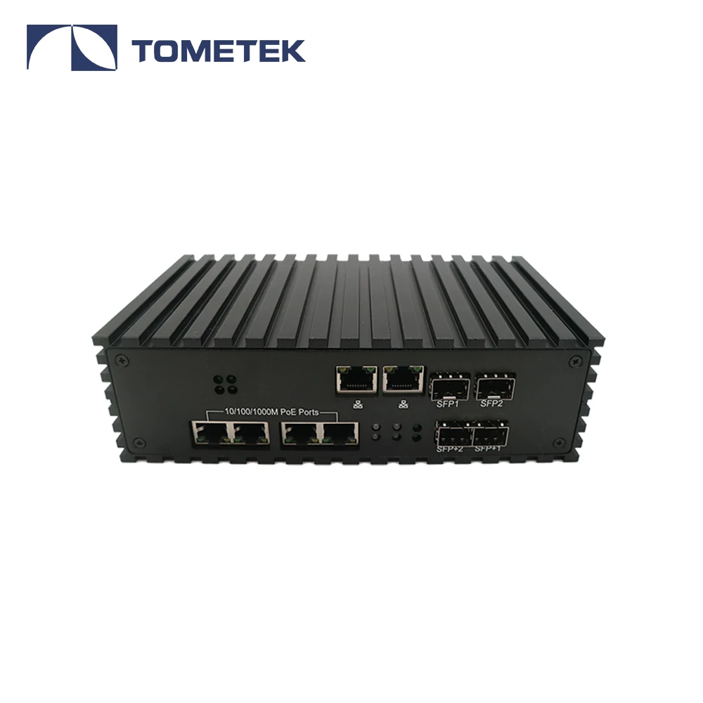 Low power x86 3865U barebone mini pc with 10GB SFP+ for VPN gateway