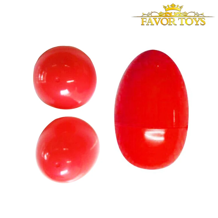 Wholesale plastic surprise egg toy for candy and different toys