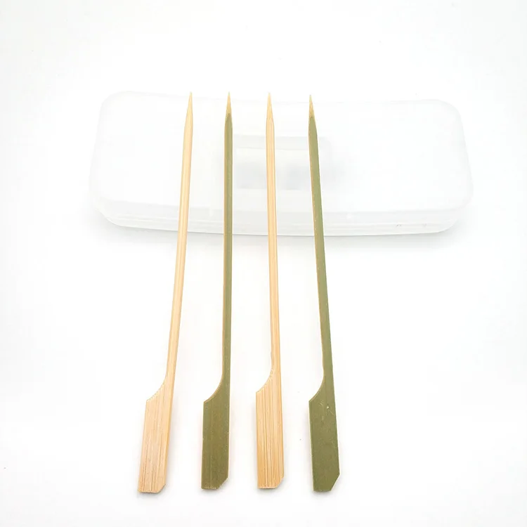 
wholesale hot sale gun sticks rocket bamboo skewer for food 