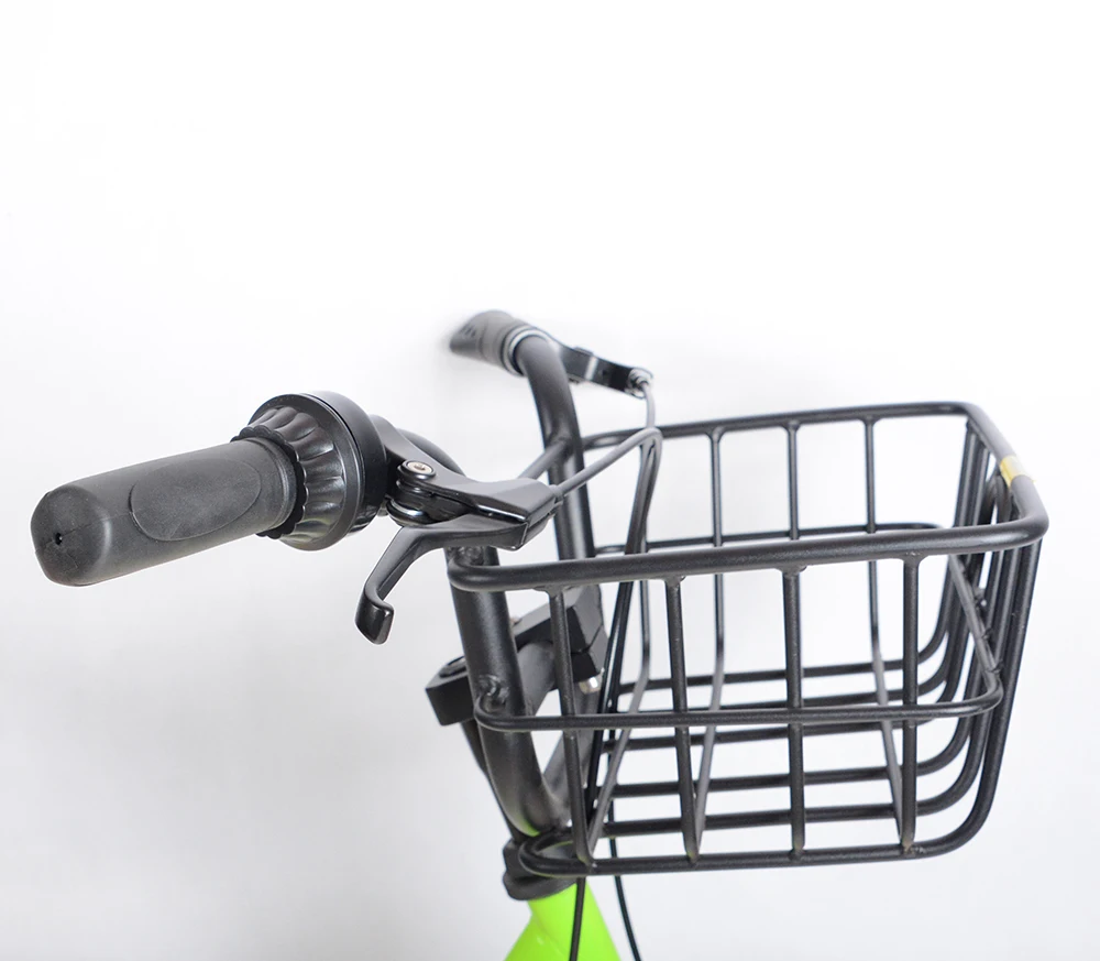 Ali supplier steel frame fork 24 inch single speed rental bicycle of GOGOBIKE