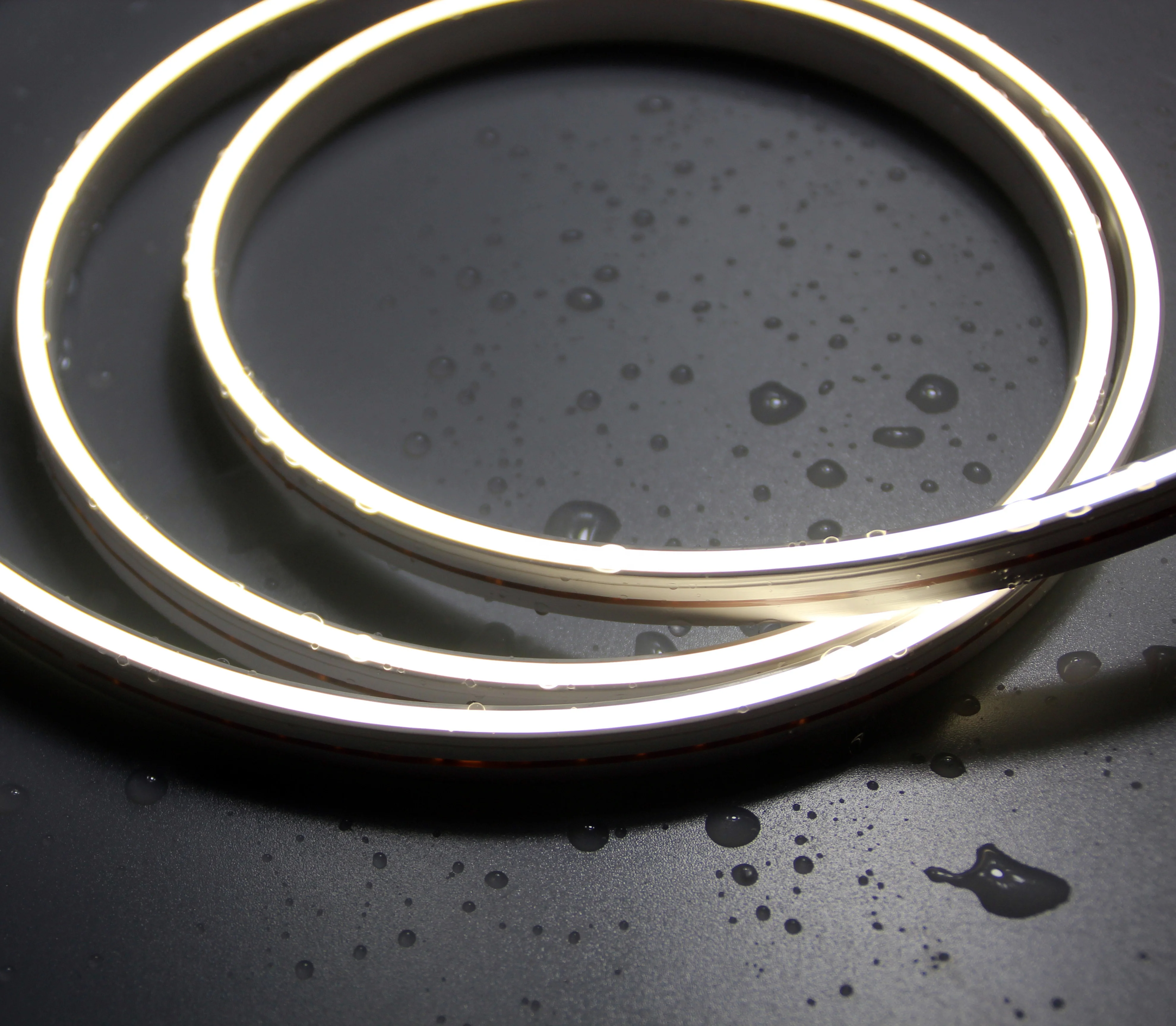 
Neon light tubes 120 led per meter pure white led neon strip thin rope light for signage lighting 