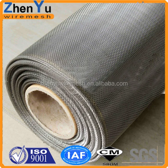 Stainless Steel AISI 316/304 500 micron stainless steel wire mesh for screening and filtering