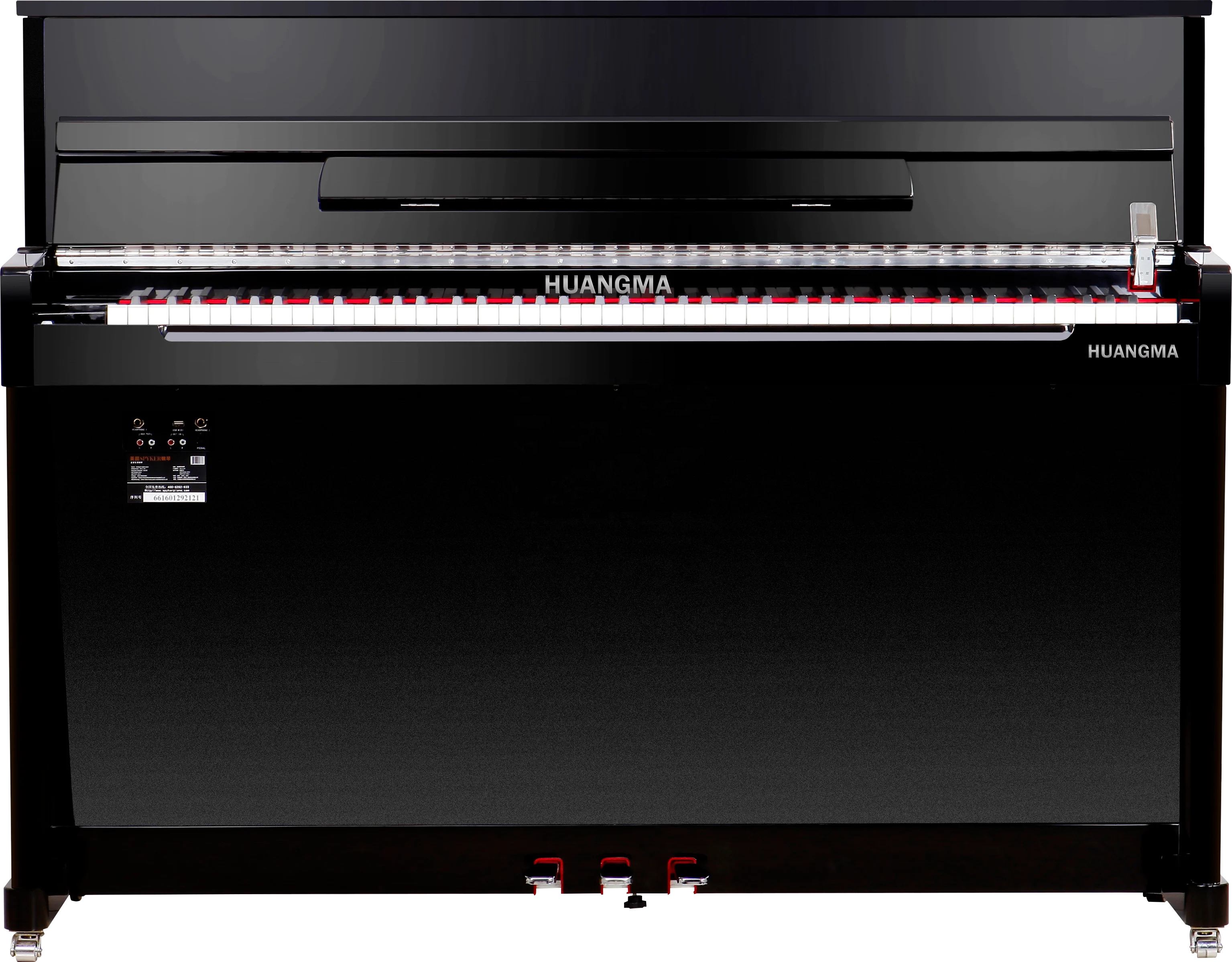 Hot sale Digital upright piano mahogany polish