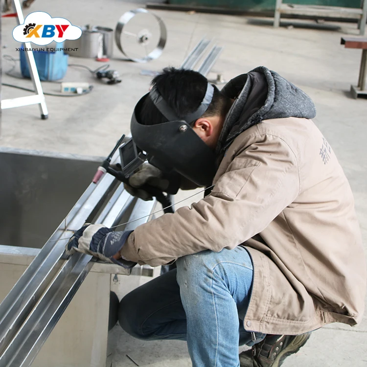 500-1000bph mobile container slaughter house for chicken slaughtering