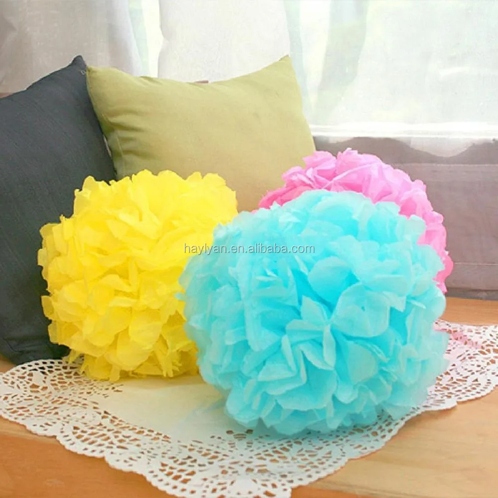 
Wedding decoration paper pompoms for party 