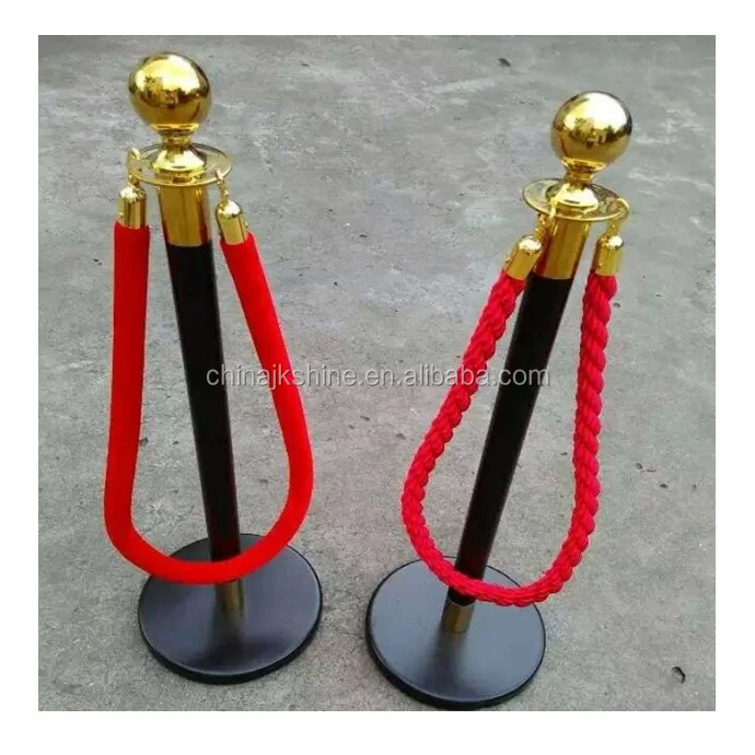Hollywood Movie Night Red Carpet Oscar Awards Decorations Rope Stanchion/Queue Stanchion Barrier Poles