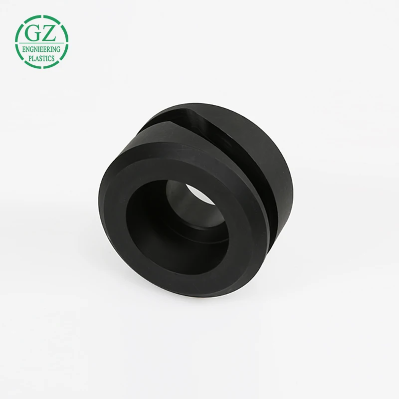 Производители процесс высокого качества по индивидуальному заказу износостойкий нейлон ударопрочный пластиковых деталей PA66 втулки
