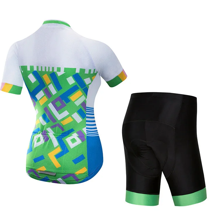 Quick dry woman cycling jersey coolmax bicycle wear comfortable bike clothes