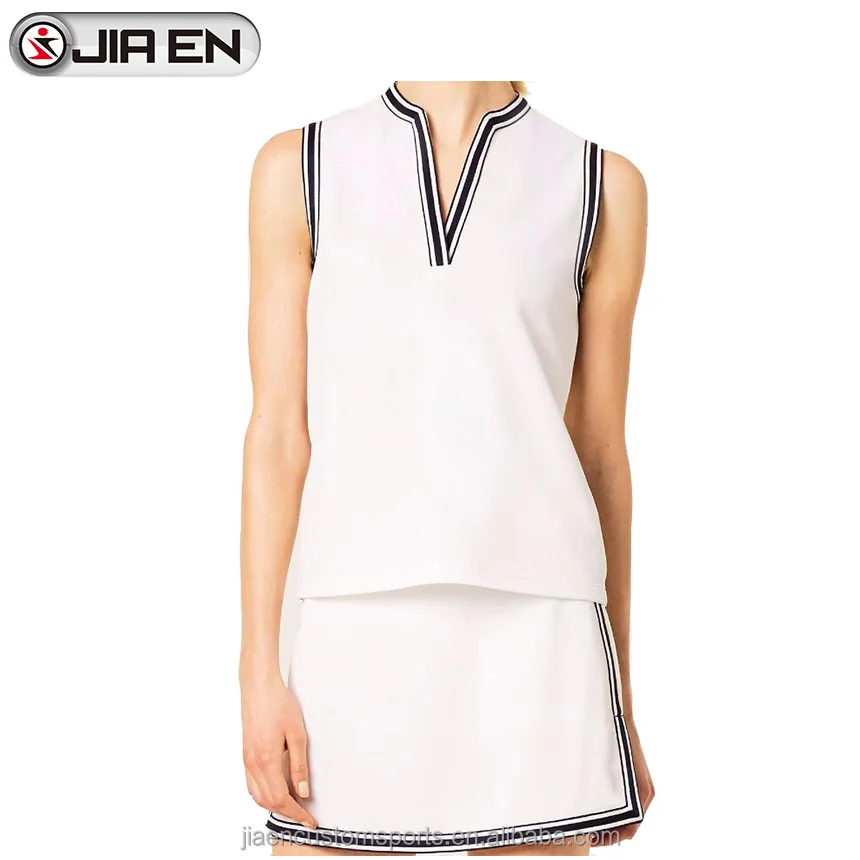 
Wholesale sublimation printing netball uniforms custom newest tennis wear 