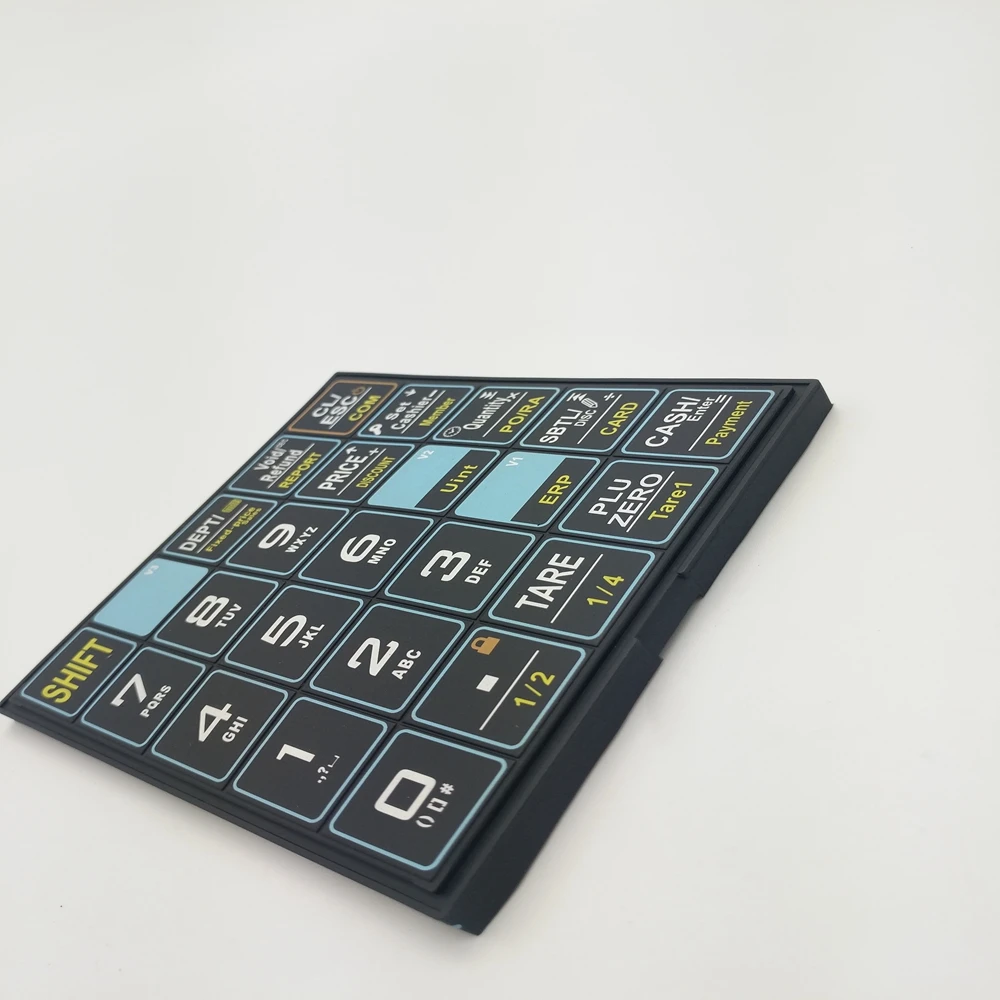 High Quality Conductive Remote control keypad various shape remote controller vending machine keypad silicone rubber keypad