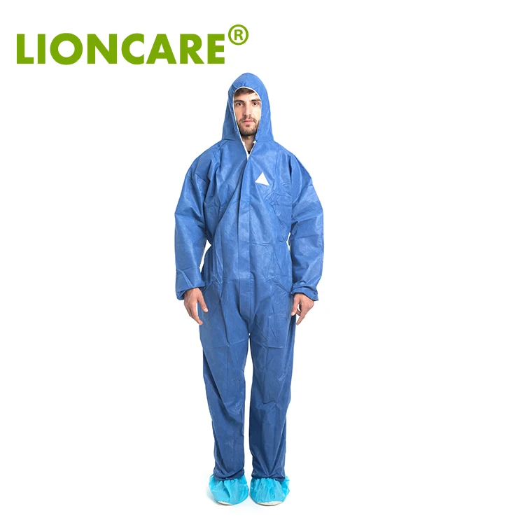 Disposable coveralls with reflective tape coverall type 5/6 suit (60802287895)