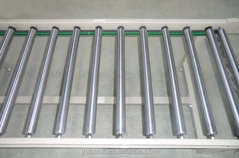 Heavy duty power roller conveyor