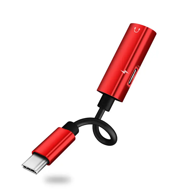 2 в 1 USB Type C 3 5 мм адаптер для наушников аудиокабель зарядного устройства прослушивания музыки