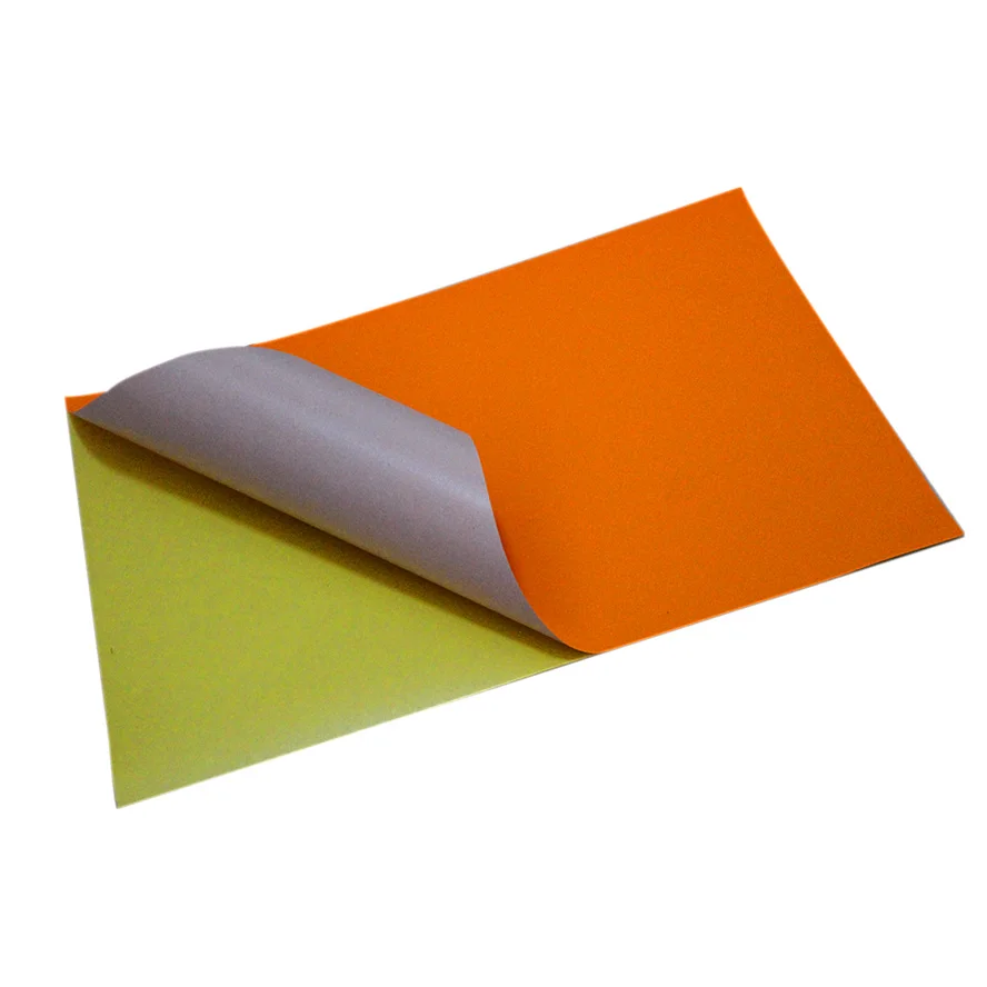 Direct Manufacturer Production A 4/A 3 Size Fluorescent Color Self Adhesive Sticker Label Papers
