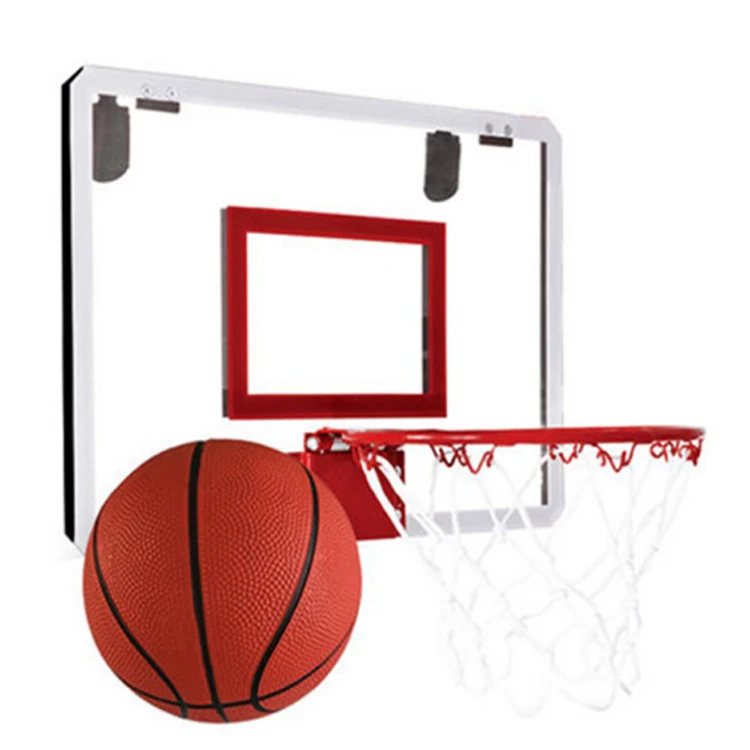 kids indoor bedroom customized logo mini basketball hoop set with ball